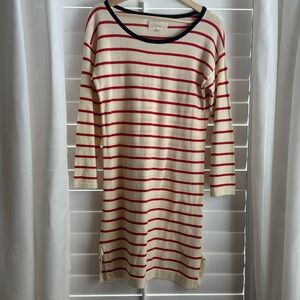 Trovata Dress | Birds of Paradis by Trovata Striped Sweater Dress | Cotton Dress